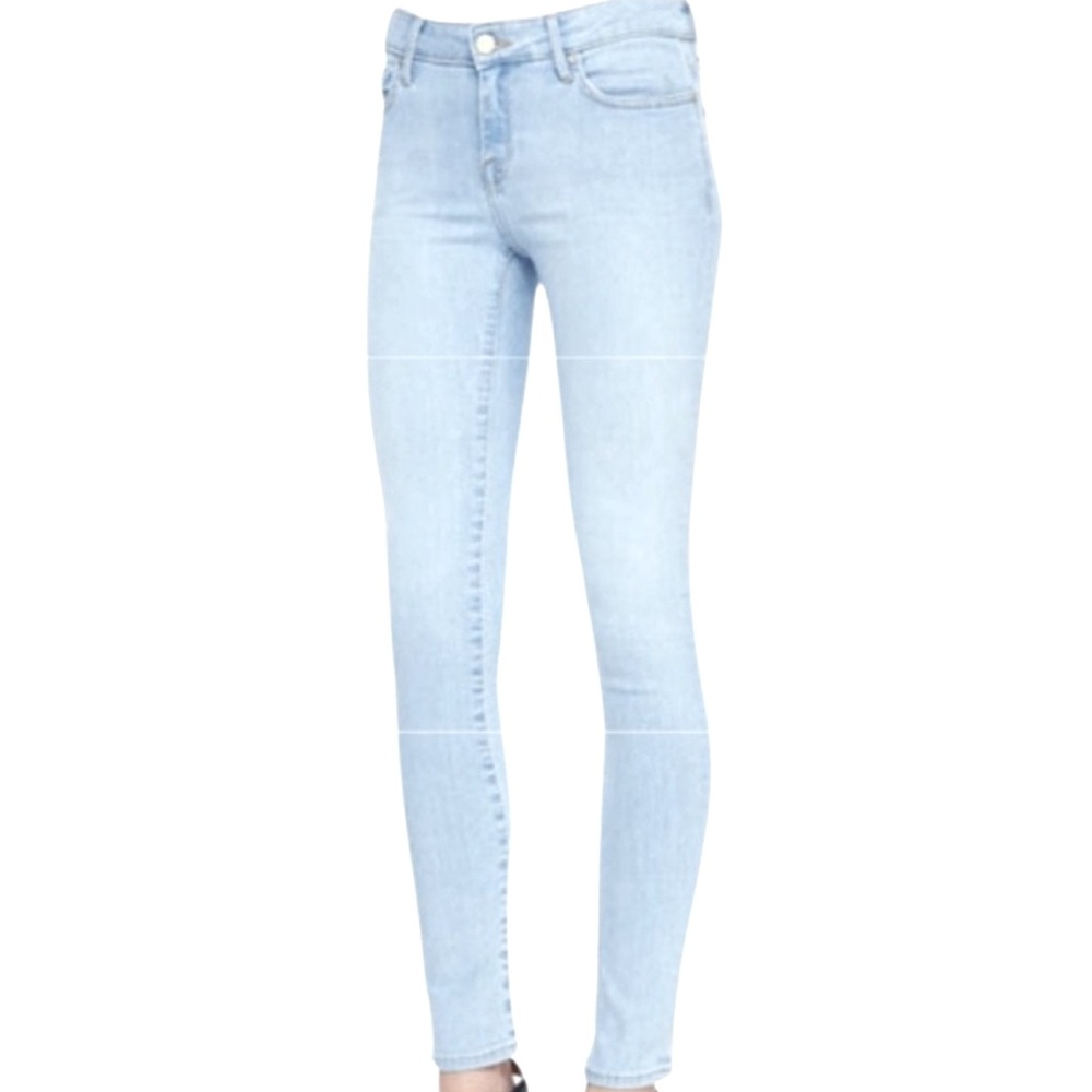Joie Women's Sz 25 Sky Blue Mid Rise Skinny Jeans